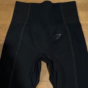 Gymshark Black Ribbed Leggings